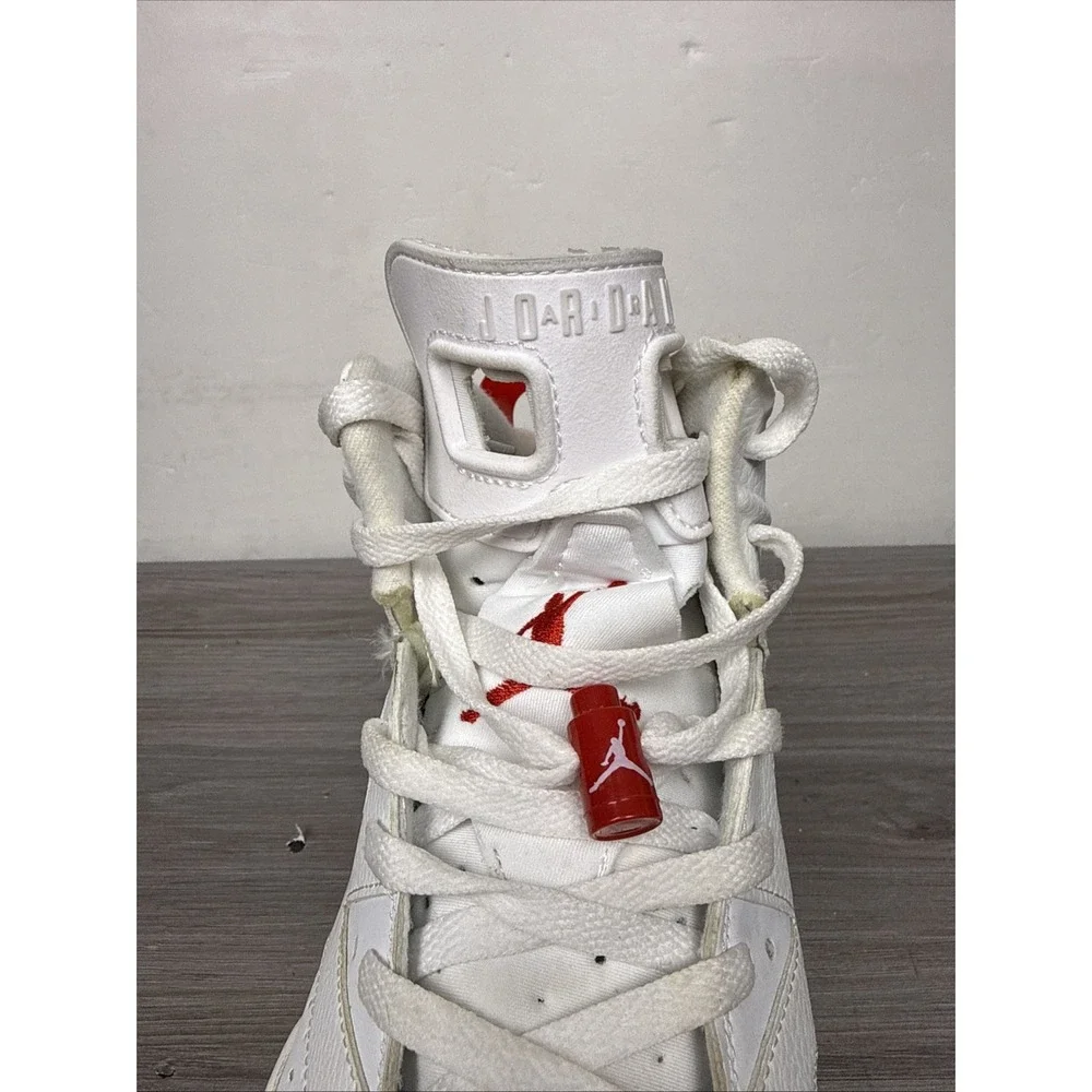 Jordan Air Jordan 6 Retro Red Oreo High Top White Red CT8529-162 SZ 11